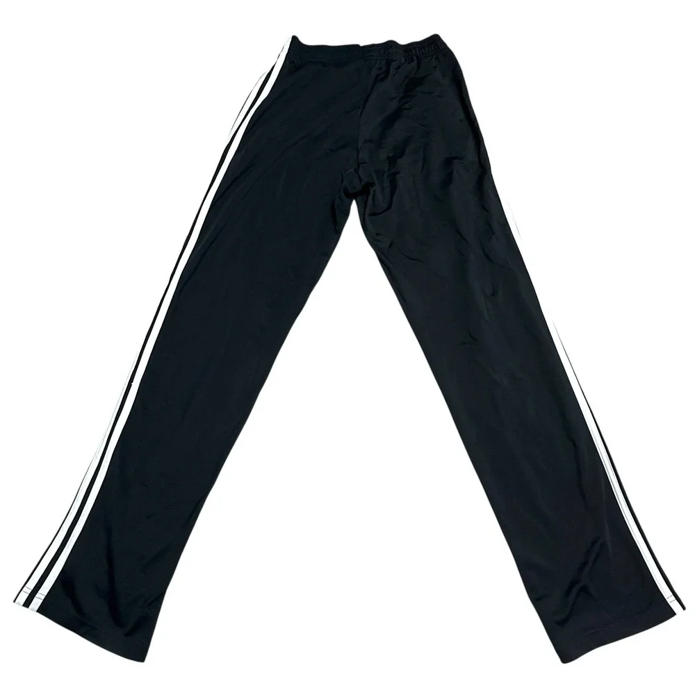 Adidas Essentials 3-Stripes Track‎ Pants Black Men's S Athleisure Gym Blokecore